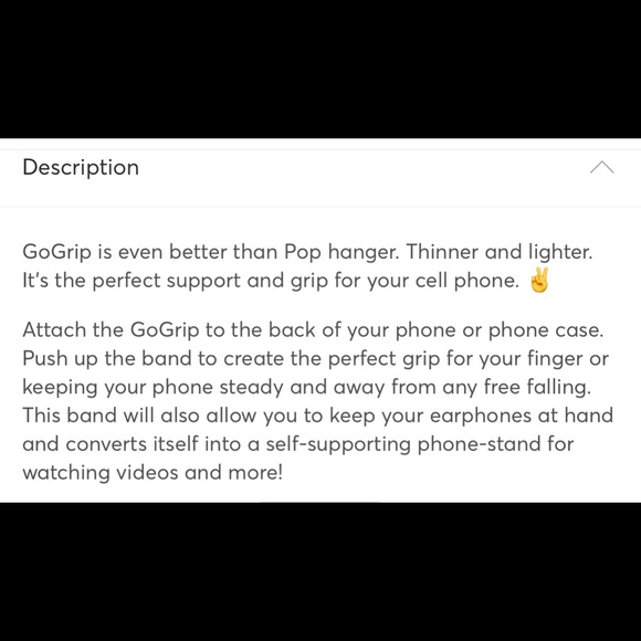 🎉🎉Host Pick 🎉🎉GoGrip Phone Holder - Picture 2 of 4